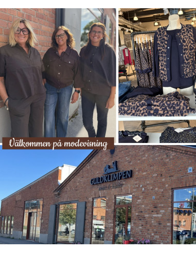 Modevisning hos Guldklimpen Torsdag 27/8 kl. 18.30