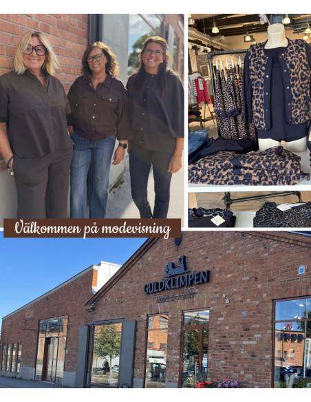 Modevisning hos Guldklimpen Torsdag 27/8 kl. 18.30