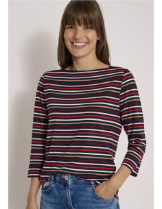 Cecil 325872 Striped boatneck