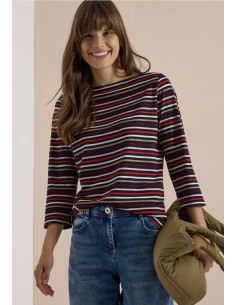 Cecil 325872 Striped boatneck 2