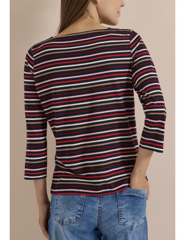 Cecil 325872 Striped boatneck