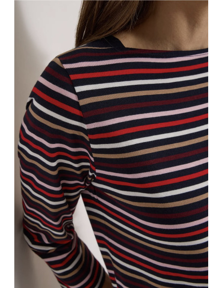 Cecil 325872 Striped boatneck