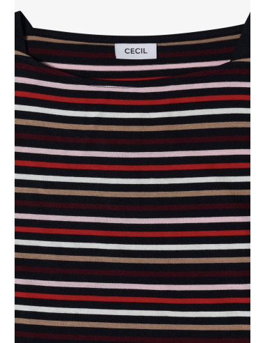 Cecil 325872 Striped boatneck