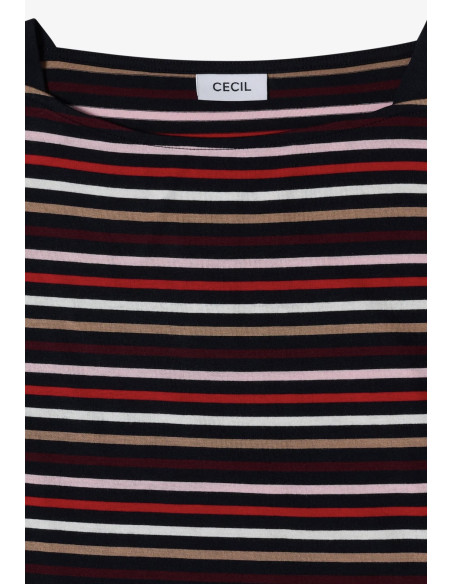 Cecil 325872 Striped boatneck