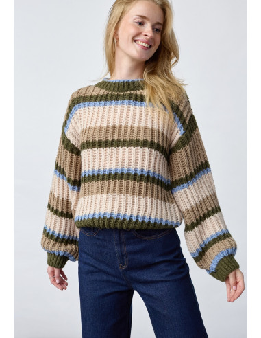Sisters Point 20159 KRISSY-LS.PULLOVER - i två färger