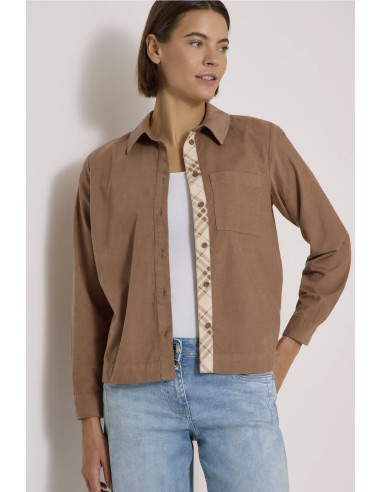 Cecil 346922 Corduroy blouse - i två färger