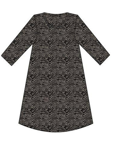 Lady Avenue 66706 Nattlinne 3/4 bambu Zebra