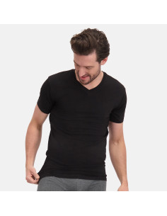 Bamboo Basics Velo T-shirt V-neck
