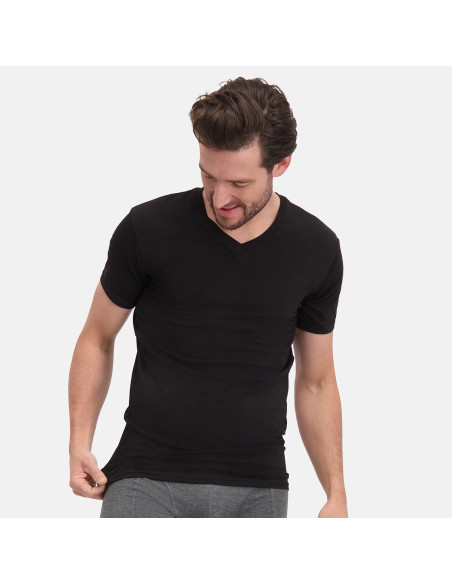 Bamboo Basics Velo T-shirt V-neck
