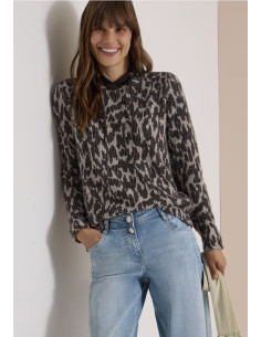 Cecil 326037 Featheryarn fake hoody