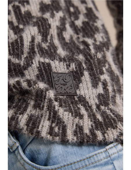 Cecil 326037 Featheryarn fake hoody