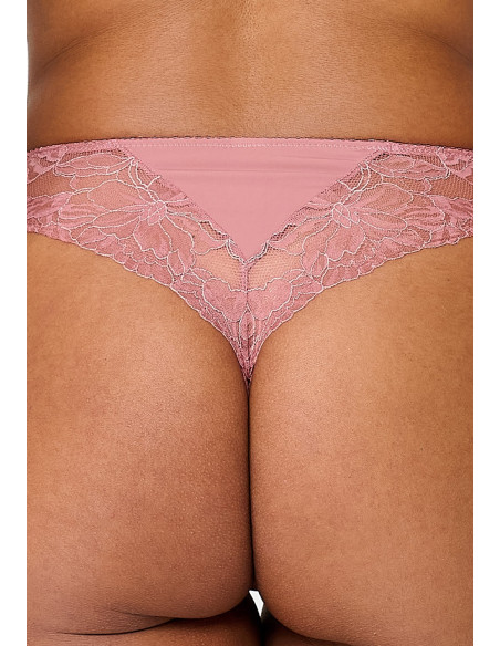 Lingadore 1800T String Lace - Old rose