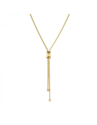 Bud to Rose Cross Necklace - i två färger