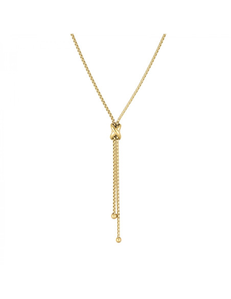 Bud to Rose Cross Necklace - i två färger