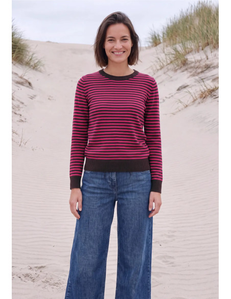 Cecil 303980 Cosy striped sweater