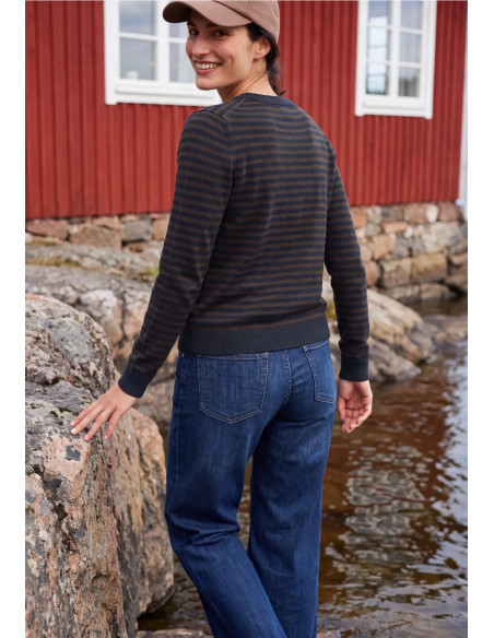 Cecil 303980 Cosy striped sweater