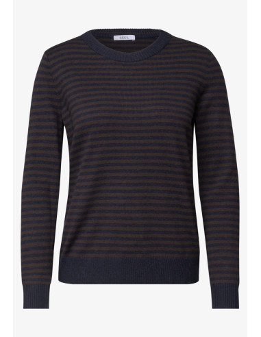 Cecil 303980 Cosy striped sweater