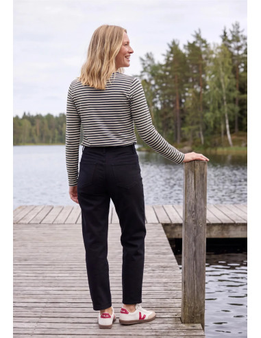 Cecil 326042 Striped layering shirt