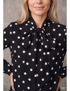 I Say 58059 Osla Bow Blouse 2