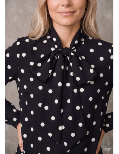 I Say 58059 Osla Bow Blouse