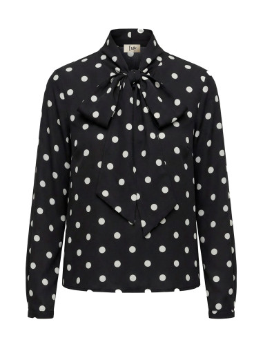 I Say 58059 Osla Bow Blouse