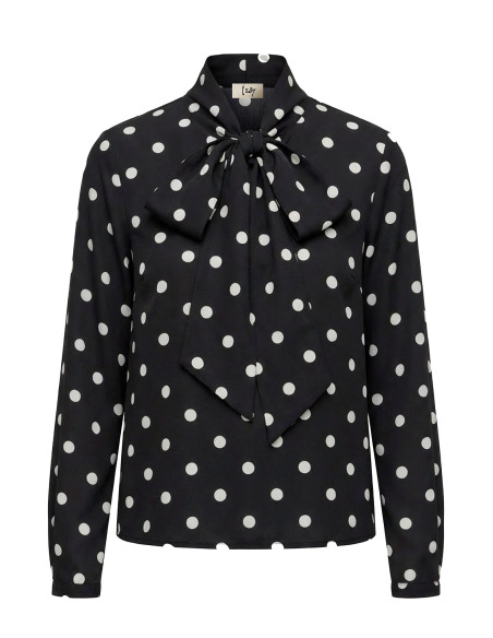 I Say 58059 Osla Bow Blouse