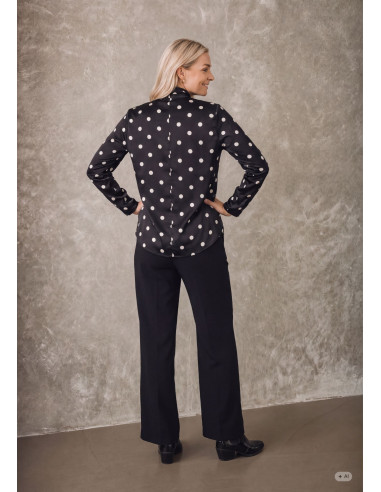 I Say 58059 Osla Bow Blouse