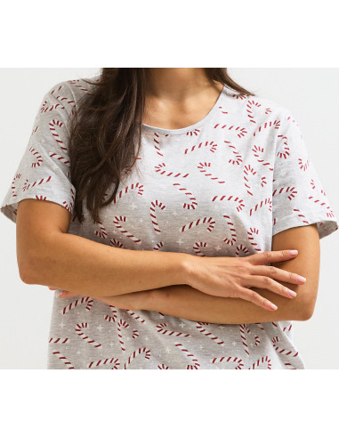 Trofé 66271 Big t-shirt Polkagrisar