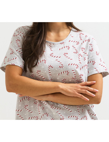Trofé 66271 Big t-shirt Polkagrisar