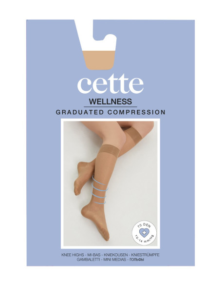 Cette Wellness 270 Support knä 70den