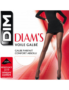 DIM 1141 Diams voile galbé 22 DEN