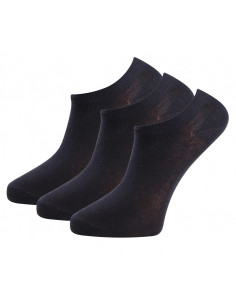 Trofé 01200 3-p Strumpor sneakers bomull