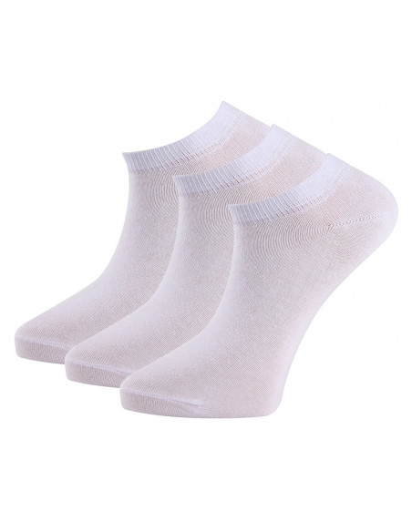 Trofé 01200 3-p Strumpor sneakers bomull